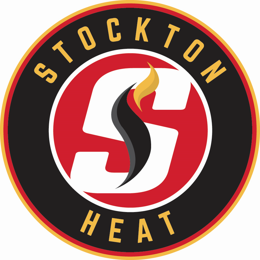 Stockton Heat 2015-Pres Primary Logo iron on heat transfer